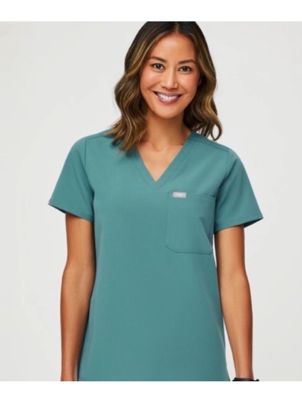 NWT Figs scrub top